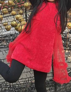 Adorable Red Party Dress, 4-6 years