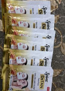 Spinz DeTAN Face Pack