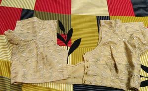 Elegant Cream Embroidered Blouse