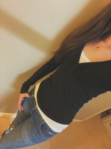 Black Henley Top with lace (elena gilbert core)