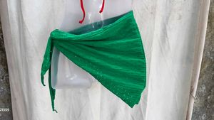 green bikini cover