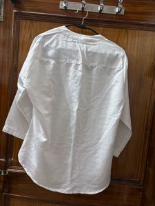 Embroidered White Top