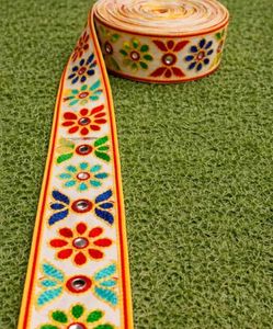 9 metre Mirror Work Fabric Trim