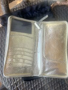 Classy Party Golden Clutch/Passport Holder
