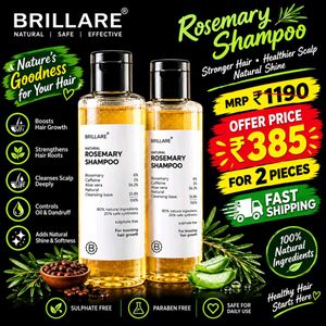 Brillare Natural Rosemary Shampoo