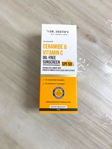 Dr. Sheth's Ceramide & Vitamin C Sunscreen