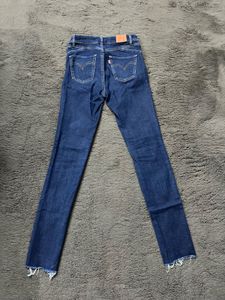 Original Levis Dark Denim Skinny Jeans