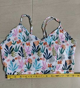 3-Piece Floral Print Co-ord Set With Earrings