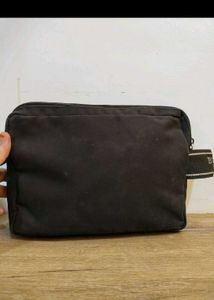 Black Travel Pouch Bag