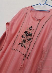 Pink Kurta &amp; Pant Set