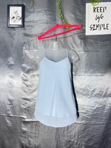 Light Blue Spaghetti Strap Top