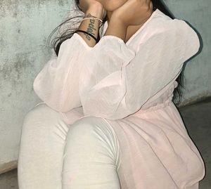Pink Wrap Mini Dress