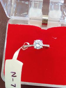 925 Silver Ring With Hallmark  For Womens