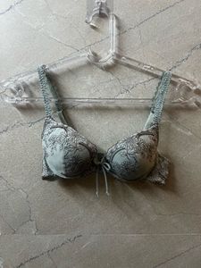 Floral Embroidered Underwire Padded Bra