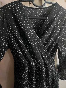 Chic Polka Dot Mini Dress