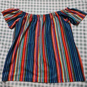 Y2k multicolour Top