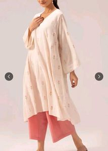 DIVASTRI Floral Printed Kurta With Trousers