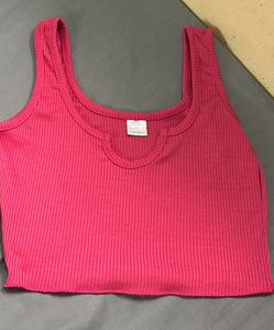 Dragon Print Halter Crop Top &amp; Ribbed Tank