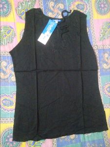 Stylish Black Top - New with Tags!