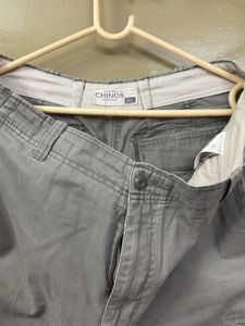 Men's Grey Cargo Pants