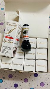 combo of huda beauty eyeliner with freebies