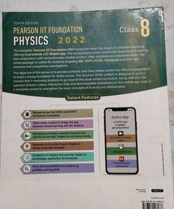 Pearson IIT JEE Foundation Physics Class 8|10th Ed