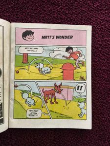 Billoo and Moti freebies mini Comic Book