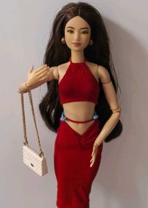 chic dress for Barbie doll