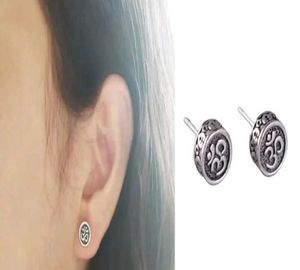 Oxidized Religious Classic Earings .....