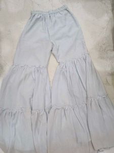 Ruffled Palazzo Pants