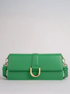 Structured green bag