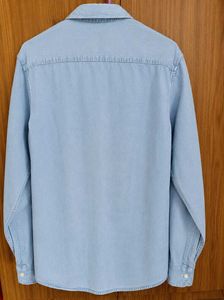 Men's Light Blue Denim Shirt