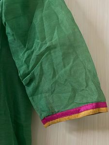Elegant Green Anarkali Kurti