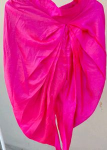 Stunning Pink dhoti Choli Set
