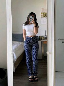 Floral Print Pants