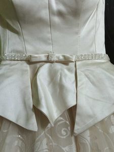 Elegant off white gown