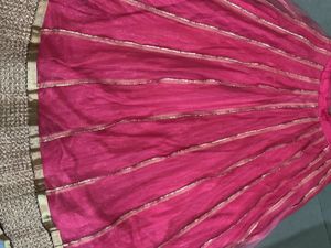 Stunning Pink Lehenga Skirt