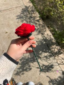 Handmade Crochet Rose Flower