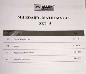 Allen Module Math Compendium 5