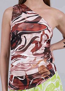 Abstract Print Top