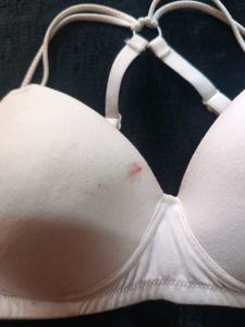branded White Everyday Bra
