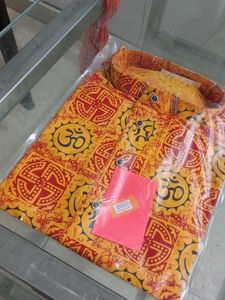 Om Cotton Kurta
