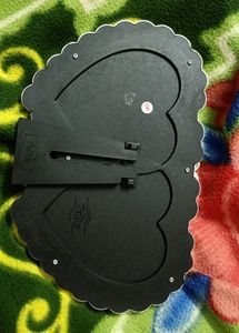 2Heart Shape Photo Frame. New Only