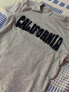 Grey California Graphic T-Shirt