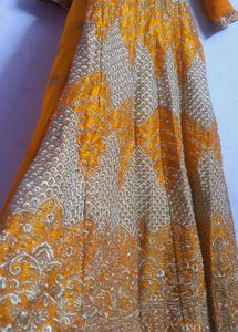 Bridal Yellow  Gown