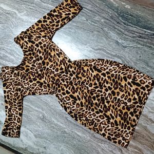 Leopard Print Bodycon Dress