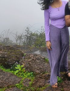 Price Drop Lavender Crop Top