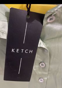 Light Green Button-Up Shirt