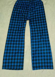 Cozy Blue Plaid Night Suit Set