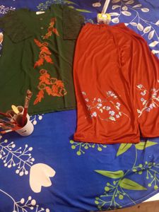 Hand-painted Kurta with Palazzo